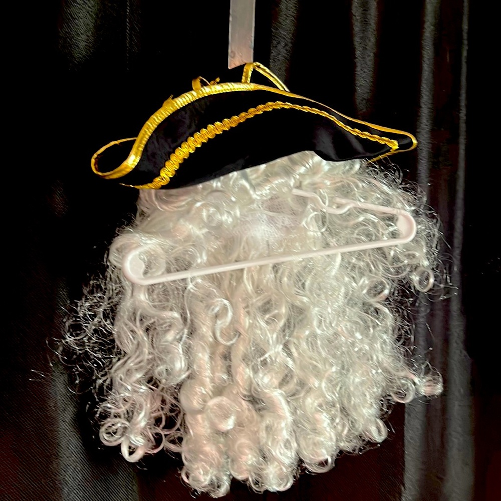 George Washington hat and wig.  Never worn.